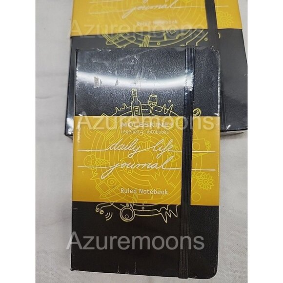 Moleskine Notebook Set of 2 – Pocket & Medium – Squared Pages – Sealed - Picture 4 of 5